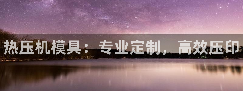 易倍申能长期吃吗：热压机模具：专业定制，高效压印