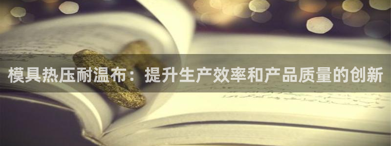 易倍EMC网址：模具热压耐温布：提升生产效率和产品质量的