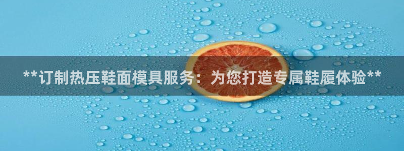 EMC易倍官方网址：**订制热压鞋面模具服务：为您打造专