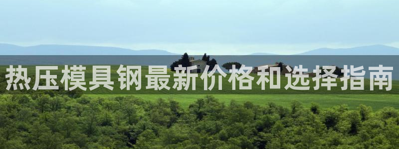 EMC易倍官方网址：热压模具钢最新价格和选择指南