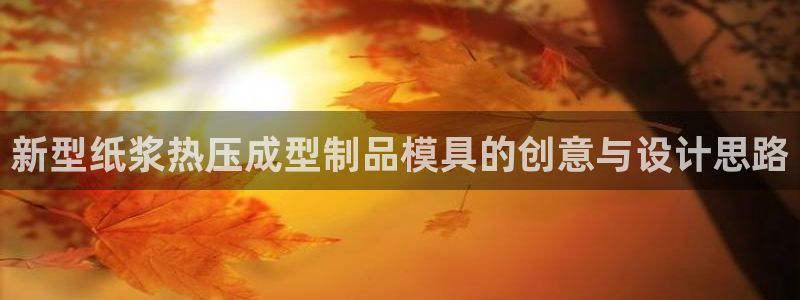 易倍申的包装规格：新型纸浆热压成型制品模具的创意与设计思